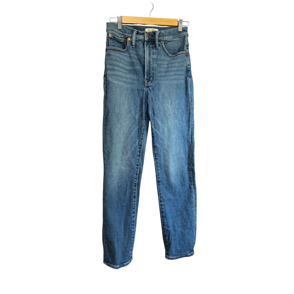 Madewell The Perfect Vintage Jean Women 27 Blue Excellent High Rise Tapered